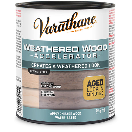 Varathane® Wood Accelerator, 946 ml, Can, Grey