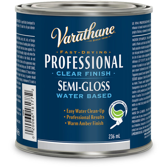Varathane® Professional Finish, 236 ml, Clear, Semi-Gloss