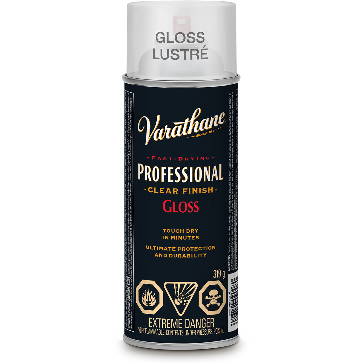 Varathane® Professional Finish, 319 g, Clear, Gloss
