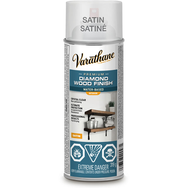 Varathane® Diamond Wood Finish® Interior Finish, 319 g, Clear, Semi-Gloss