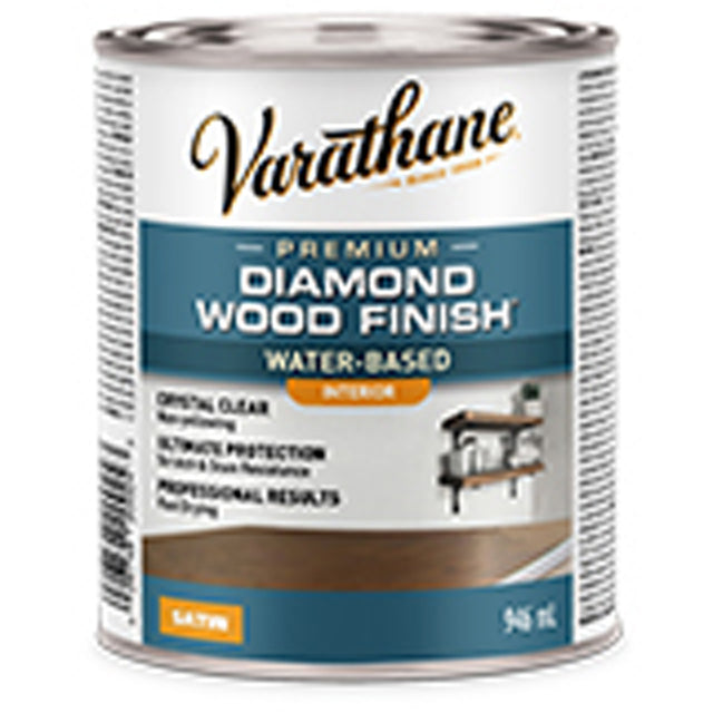 Varathane® Diamond Wood Finish® Interior Finish, 946 ml, Clear, Satin