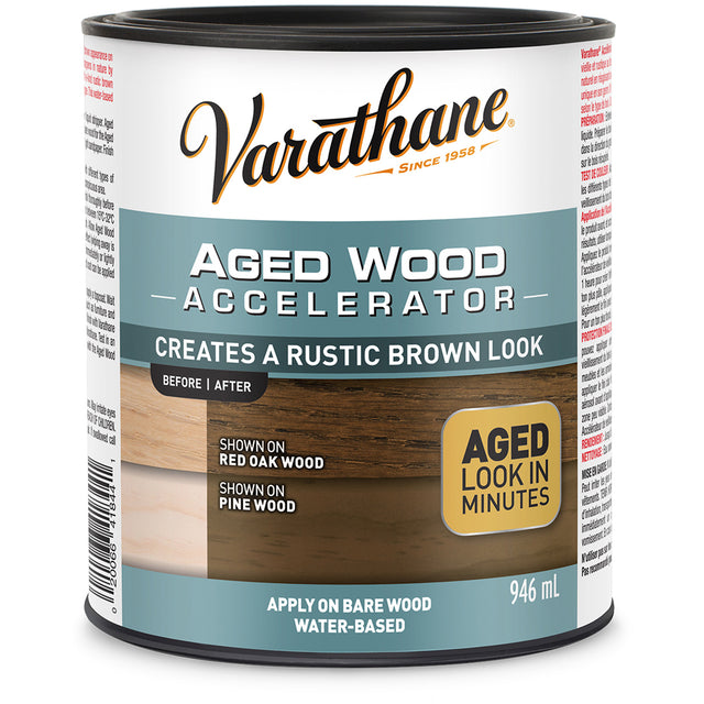 Varathane® Aged Wood Accelerator, 946 ml, Rustic Brown