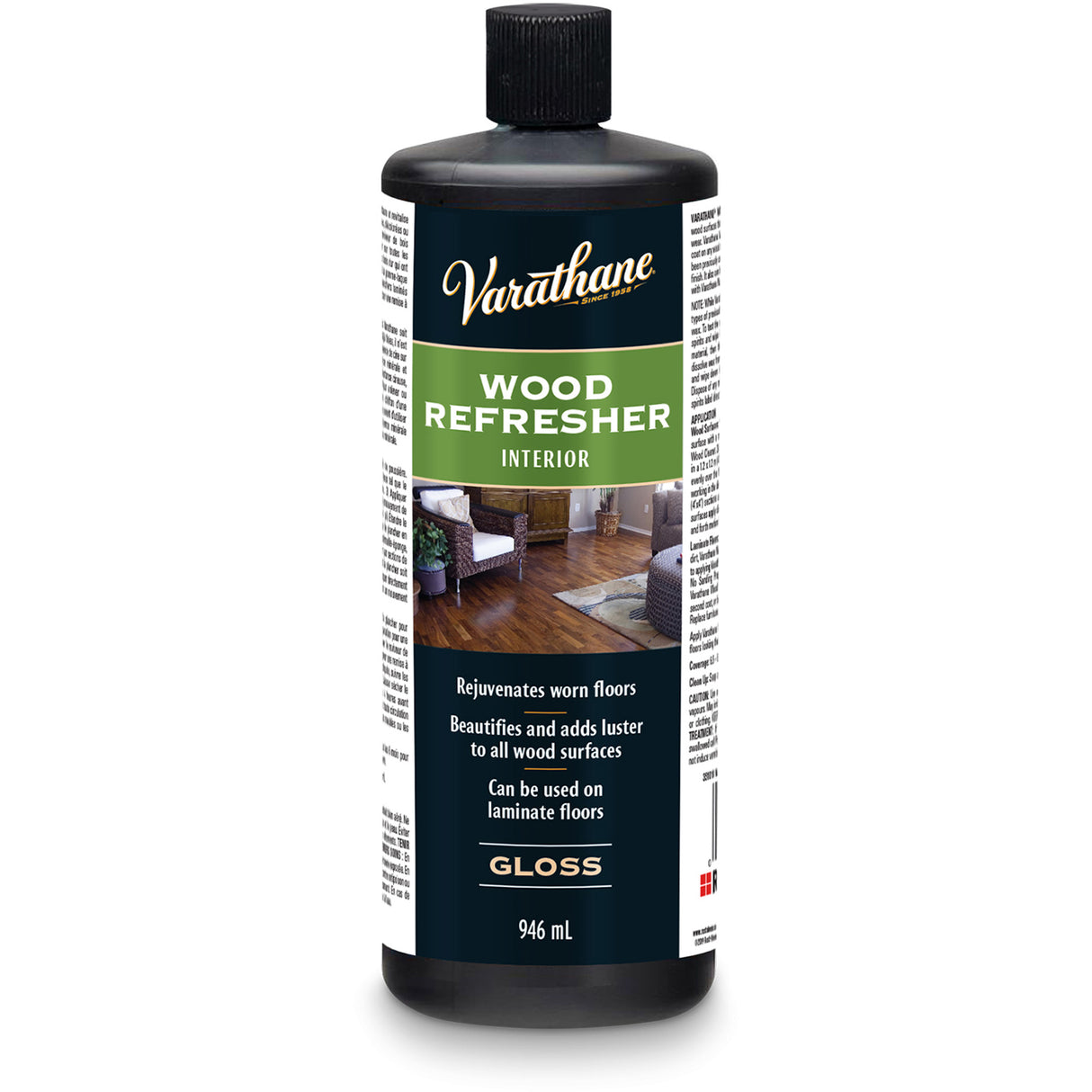 Varathane® Interior Wood Refresher, 946 ml, Clear, Gloss