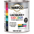Watco® All In One Lacquer + Colour Dark Tint Base, 946 ml, Dark Tint Base, High-Gloss