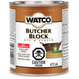 Watco® Butcher Block Oil & Finish, 473 ml, Clear, Transparent