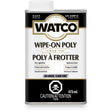 Watco® Wipe-on Poly Stain, 473 ml, Clear, Gloss