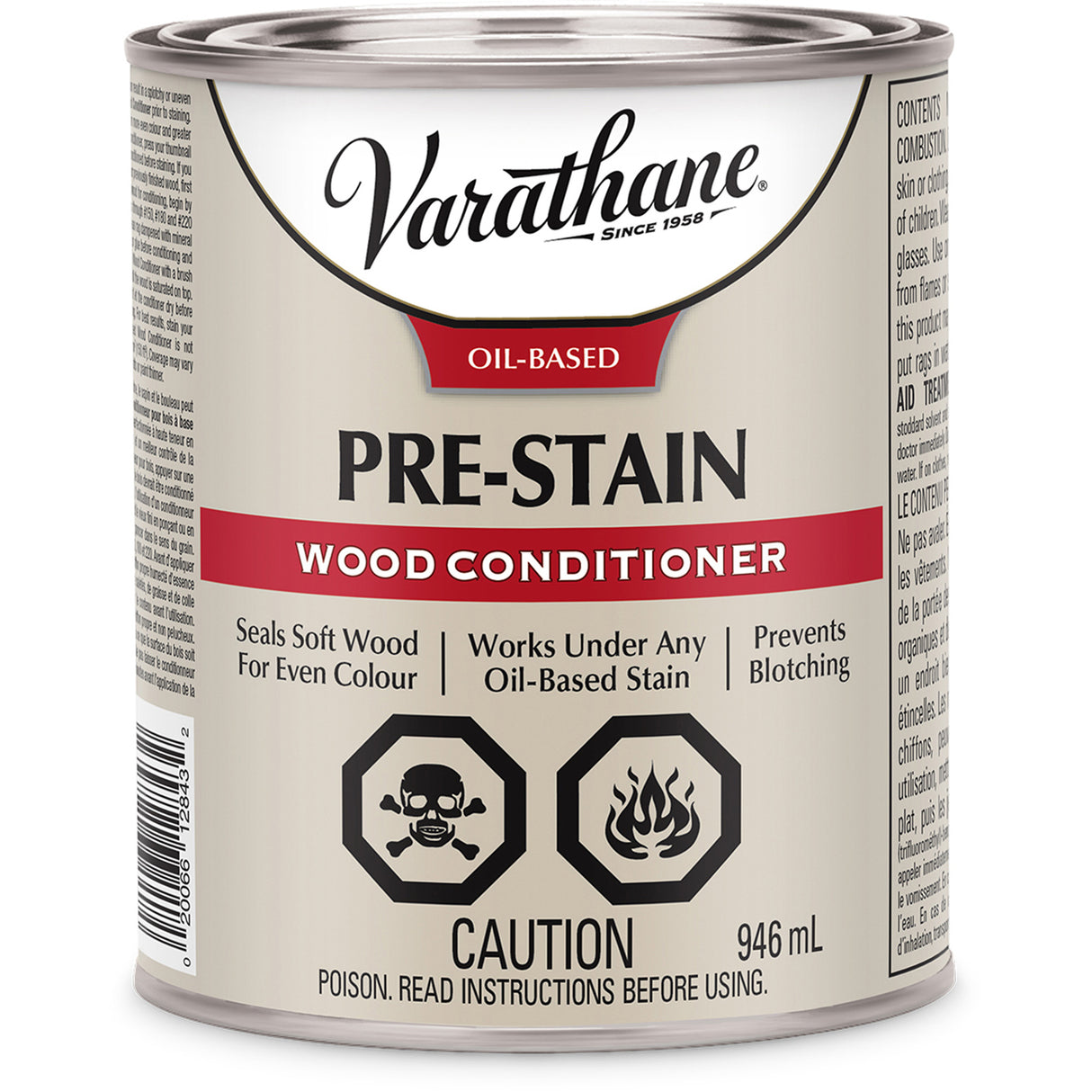 Varathane® Premium Wood Conditioner, 946 ml, Clear
