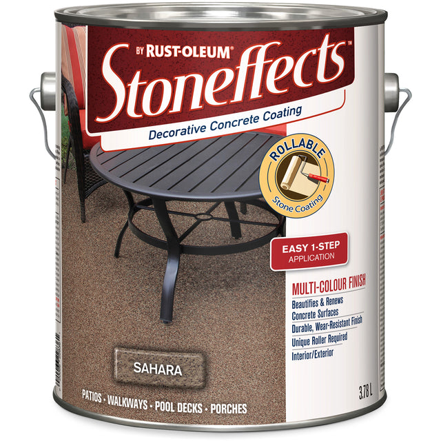 Stoneffects™ Decorative Concrete Coating, 3.78 L, Textured, Beige
