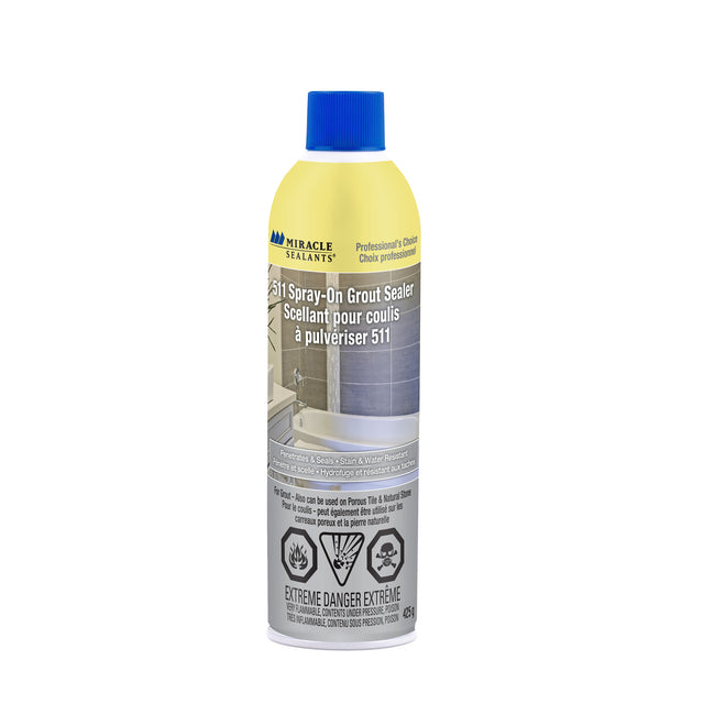Miracle Sealants® 511 Spray-On Grout Sealer, Aerosol Can