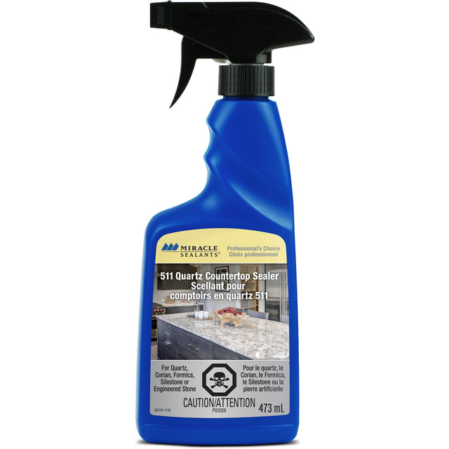 Miracle Sealants® 511 Quartz Countertop Sealer, Trigger Bottle