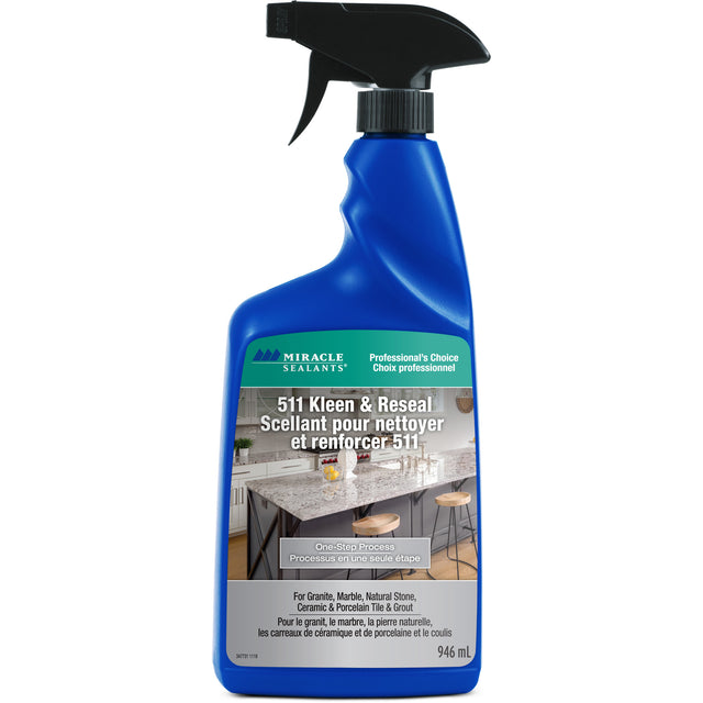 Miracle Sealants® 511 Kleen & ReSeal Sealer, Trigger Bottle