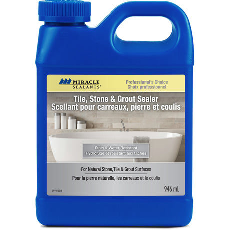 Miracle Sealants® Tile, Stone & Grout Sealer, Jug