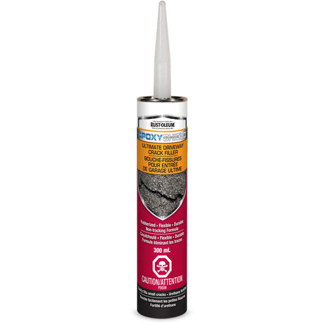 EpoxyShield® Ultimate Driveway Crack Filler, Cartridge, Black