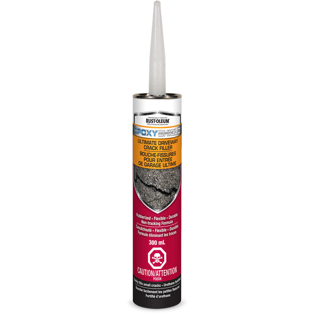 EpoxyShield® Ultimate Driveway Crack Filler, Cartridge, Black