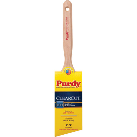 Clearcut® Glide Paint Brush, Poly/Nylon, Wood Handle, 2-1/2" Width