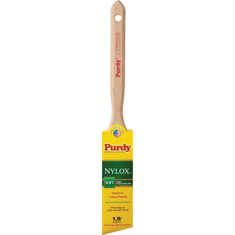 Nylox™ Glide Paint Brush, Nylon, Wood Handle, 1-1/2" Width