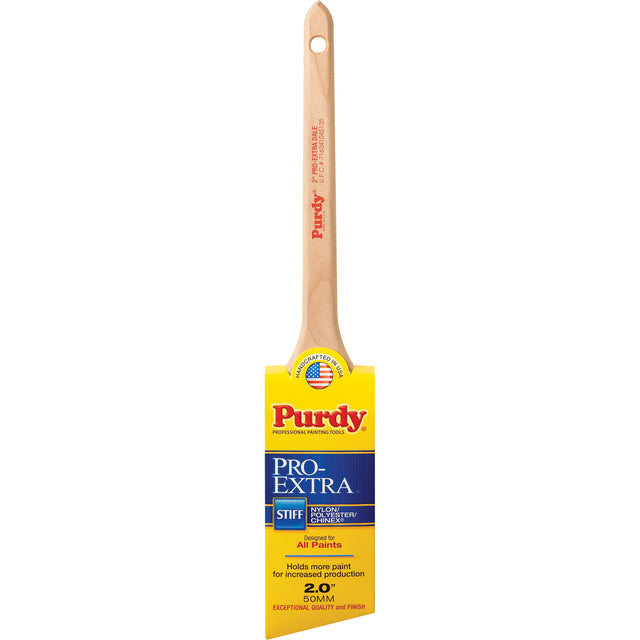 Pro-Extra Dale Paint Brush, Blended Material, Wood Handle, 2" Width
