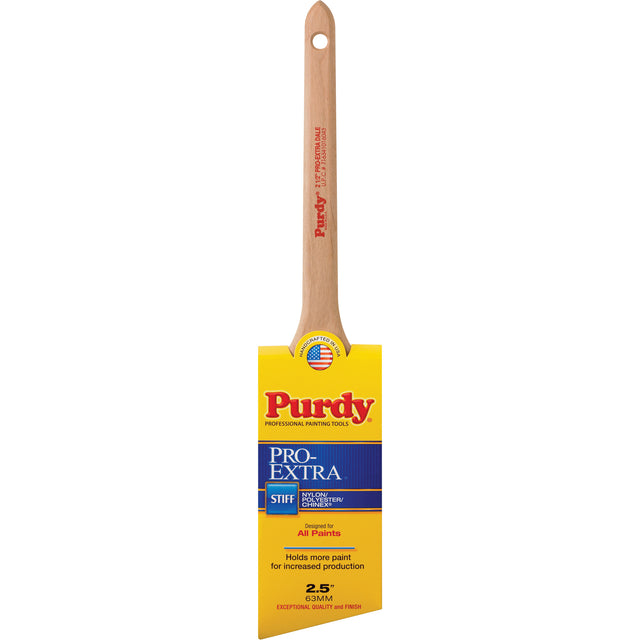 Pro-Extra Dale Paint Brush, Blended Material, Wood Handle, 2-1/2" Width