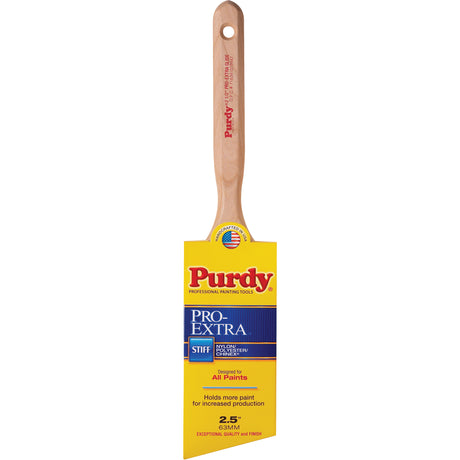 Pro-Extra Glide Paint Brush, Blended Material, Wood Handle, 2-1/2" Width