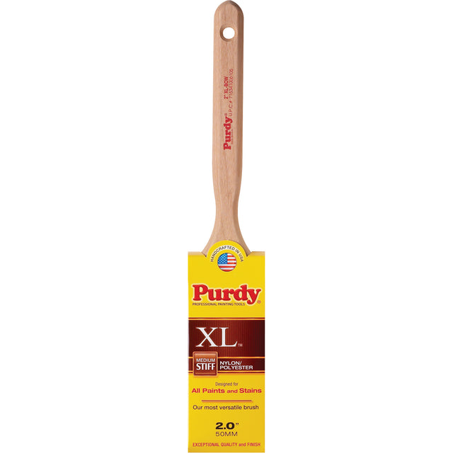 XL Bow Paint Brush, Poly/Nylon, Wood Handle, 2" Width
