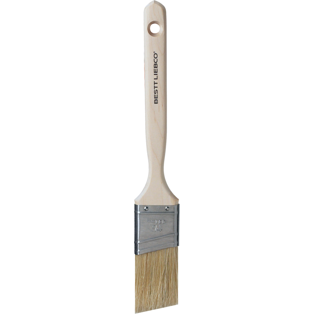 Master Angle Sash Paint Brush, White China, Wood Handle, 1-1/2" Width