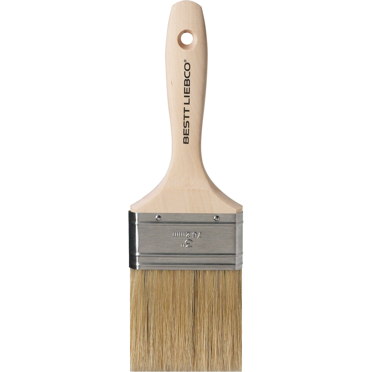 Master Trim & Wall Paint Brush, White China, Wood Handle, 3" Width