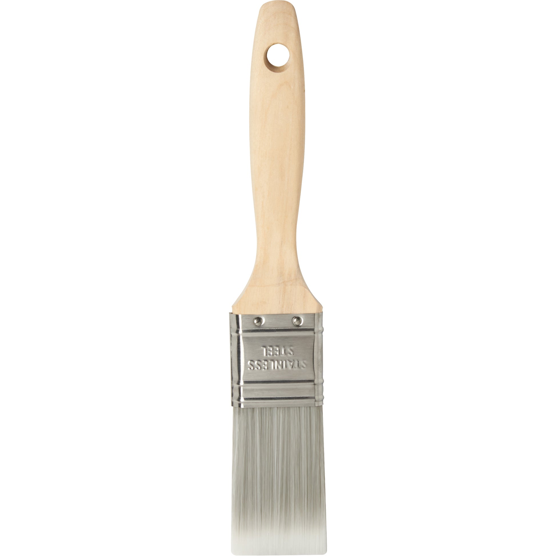 Master Trim Paint Brush, Poly/Nylon, Wood Handle, 1-1/2" Width