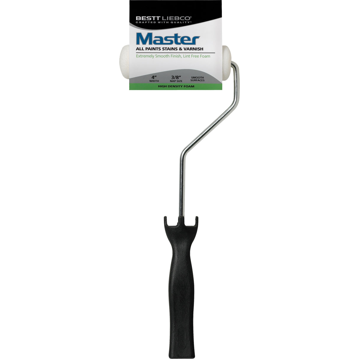 Master 4" Foam Paint Roller Cover & Frame, 2 Pieces