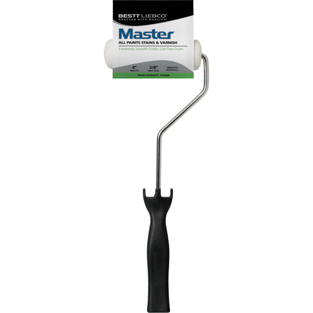 Master 4" Foam Paint Roller Cover & Frame, 2 Pieces