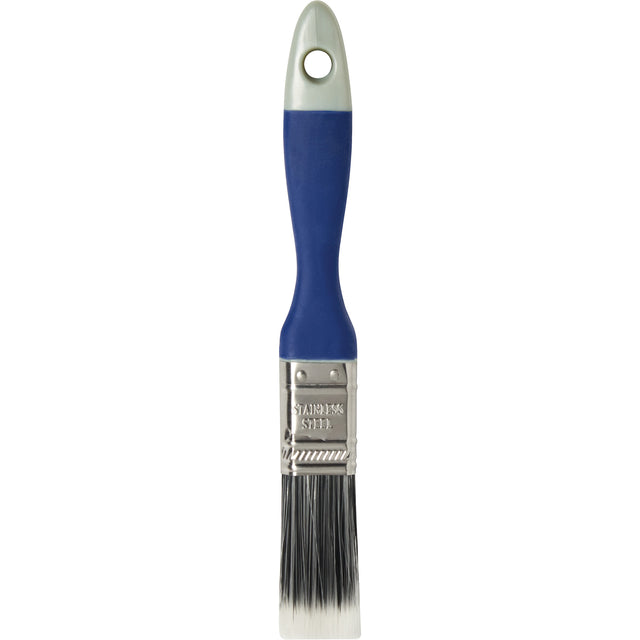 Quick Solutions™ Trim Paint Brush, Polyester, Plastic Handle, 1" Width