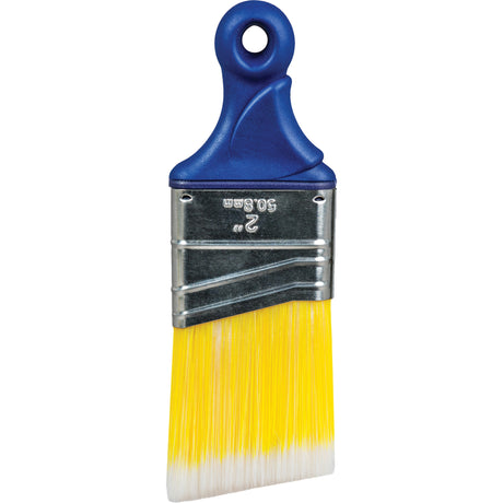 Quick Solutions™ Short Handle Angle Paint Brush, Polyester, Plastic Handle, 2" Width
