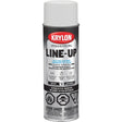 Industrial Line-Up Striping Spray Paint, White, 18 oz., Aerosol Can