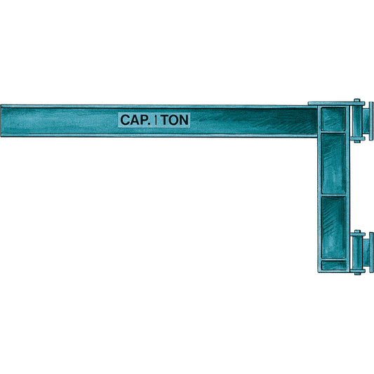 Wall Jibs, I Beam, 4" Flange Width, 2000 lbs. (1 tons) Capacity
