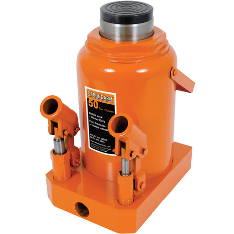 352A Bottle Jack, 50 tons, Manual Hydraulic, 19-3/4" Raised Height