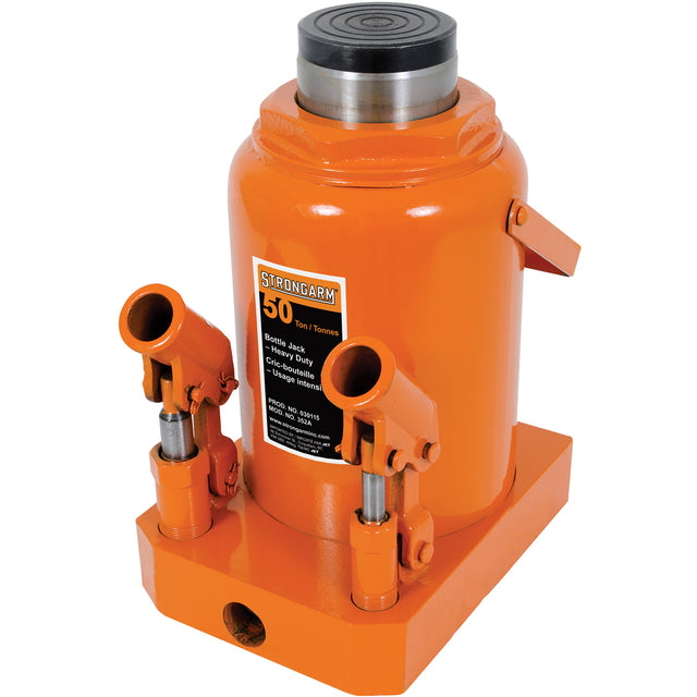 352A Bottle Jack, 50 tons, Manual Hydraulic, 19-3/4" Raised Height