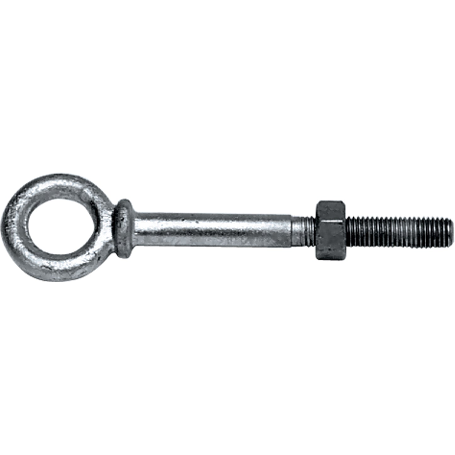 Eye Bolts, 3/8" Dia., 2-1/2" L, Galvanized, 1200 lbs. (0.6 tons) Capacity