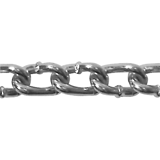 Chains, Carbon Steel, #4 x 100' (30.4 m) L, Grade 30, 205 lbs. (0.1025)/205 lbs. (0.1025 tons) Load Capacity