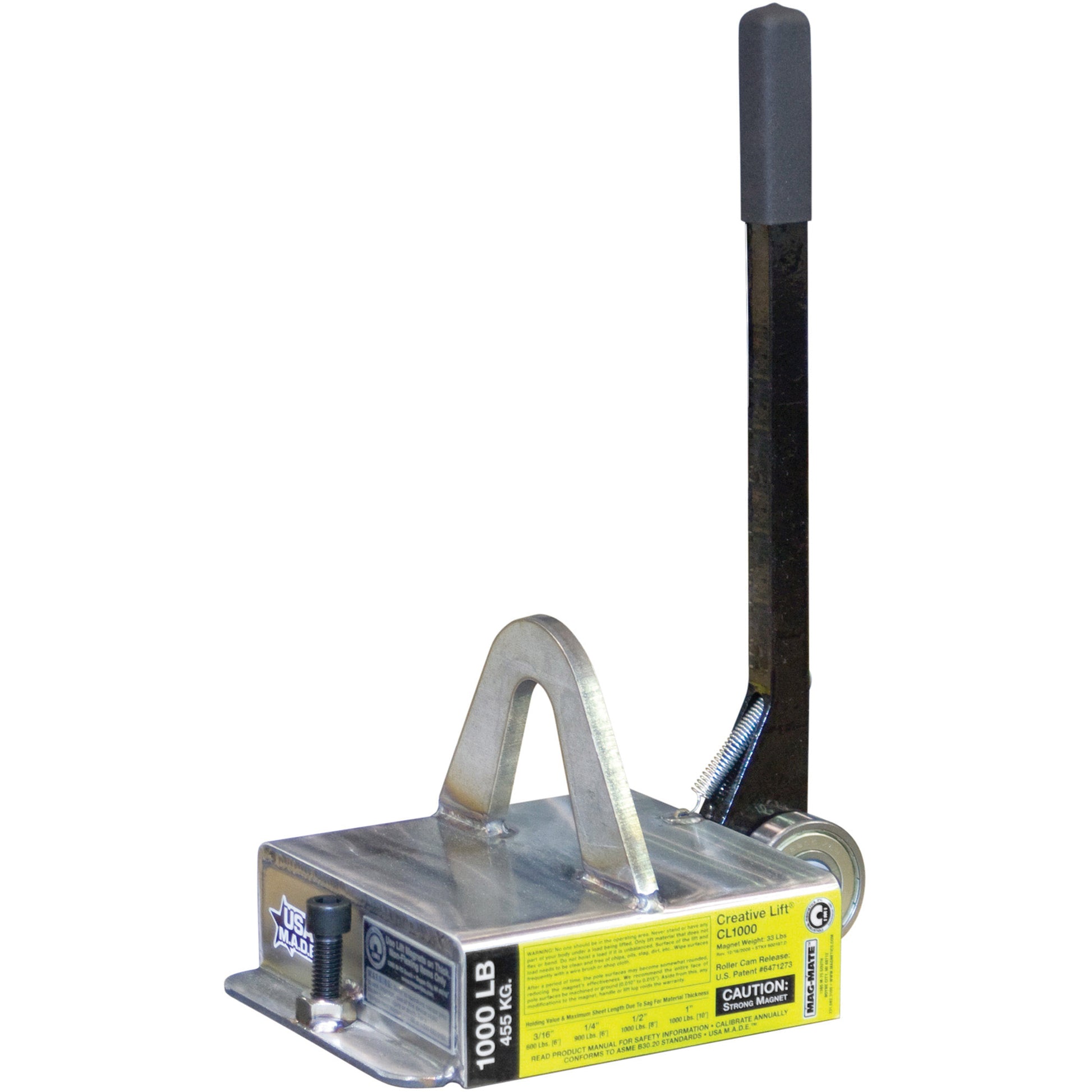 Creative Lift® Magnets, 1000 lbs. (0.5 tons) Holding Cap., 10-3/4" L x 7-1/4" W x 6-3/4" H