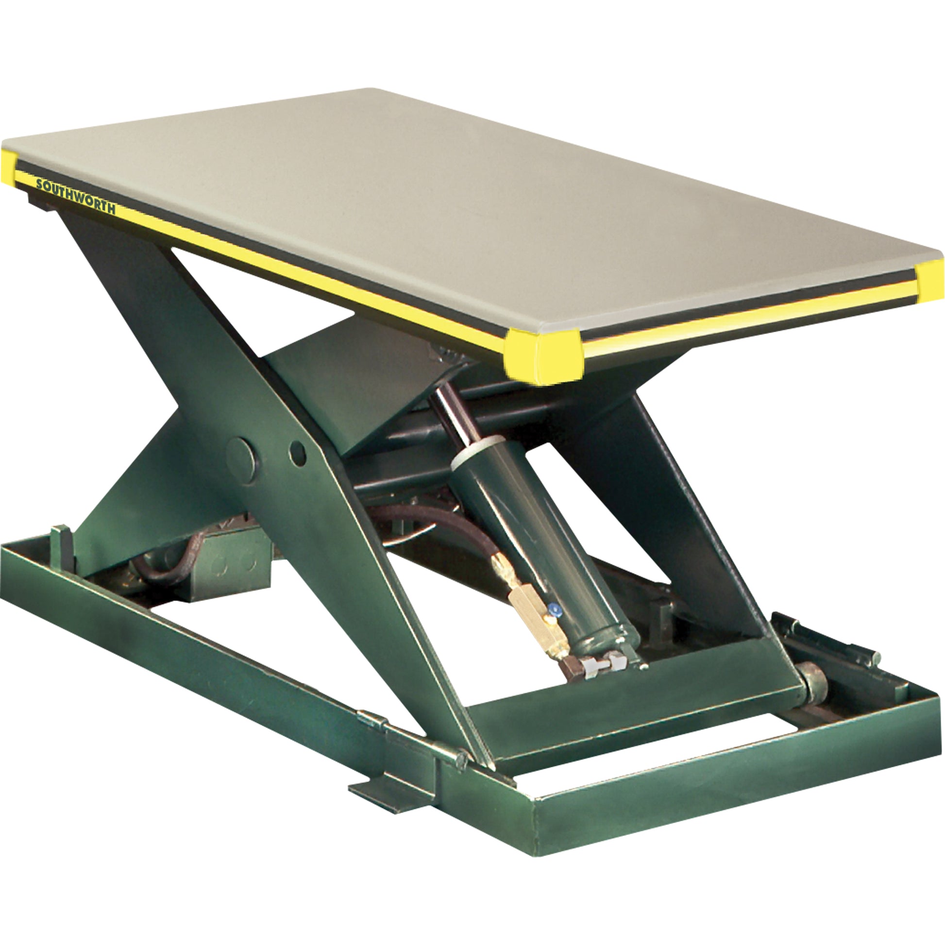Hydraulic Backsaver Scissor Lift Table, Steel, 24" W x 48" L, 2000 lbs. Capacity