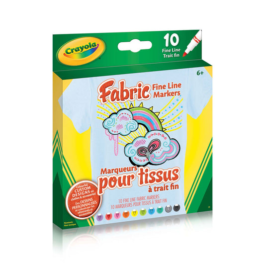 Crayola Fabric Markers (Case of 12)
