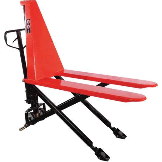 EMSL22N Manual Scissor Skid Lift, 46"L x 20-1/2"W, Steel, 2200 lbs. Capacity