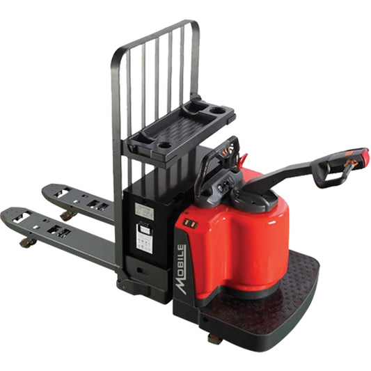 HESPT60N Heavy-Duty Self-Propelled Electric Pallet Truck, 6000 lbs. Cap., 48" L x 27" W