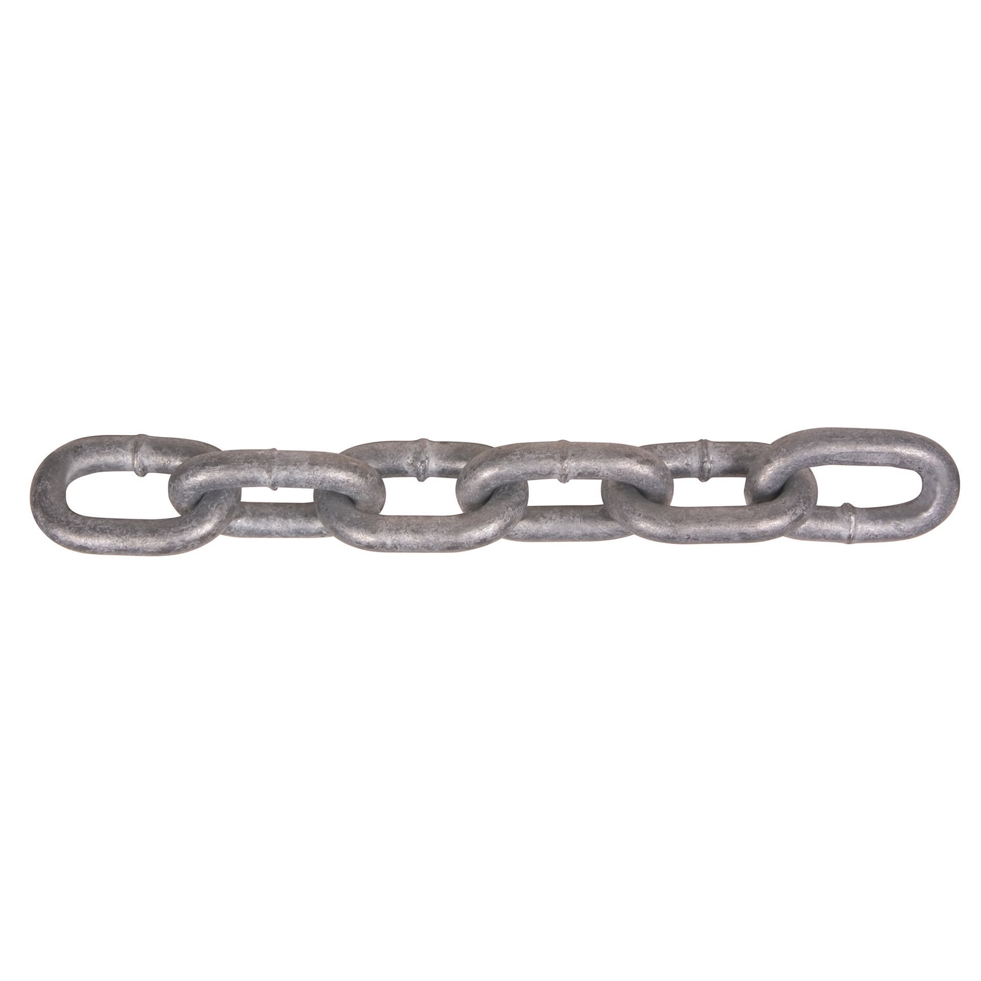 Hot-Dipped Galvanized Chains, Carbon Steel, 5/16" x 275' (83.8 m) L, Grade 30, 1900 lbs. (0.95 tons) Load Capacity
