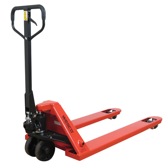 Pallet Truck, Steel, 48" L x 27" W, 5500 lbs. Capacity