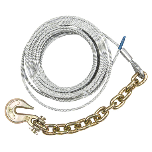 Cable and Chain Tie Down Assembly