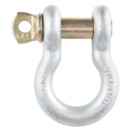 Screw Pin Anchor Shackle, 1-1/2", Screw Pin, Hot Dip Galvanized