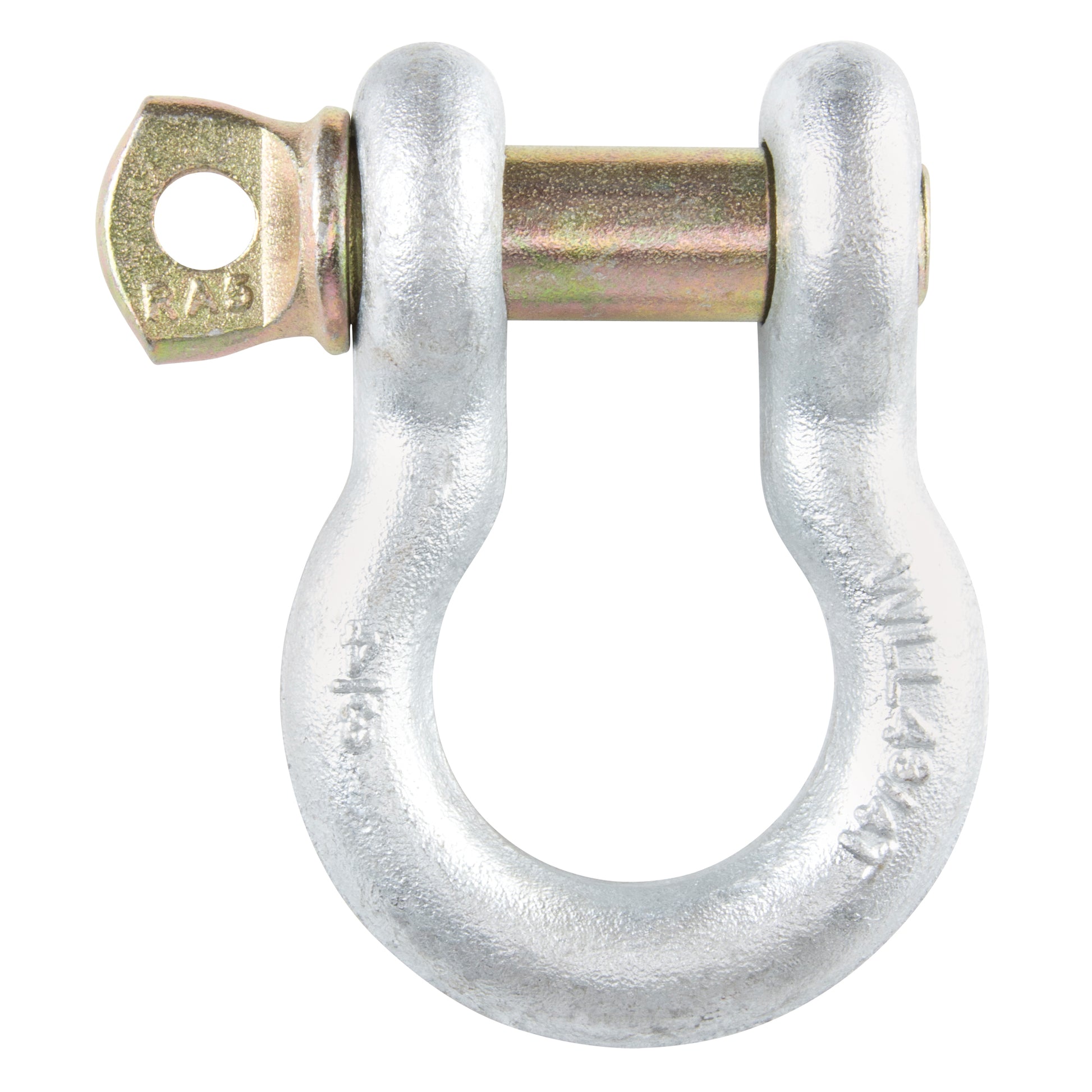 Screw Pin Anchor Shackle, 1-3/8", Screw Pin, Hot Dip Galvanized