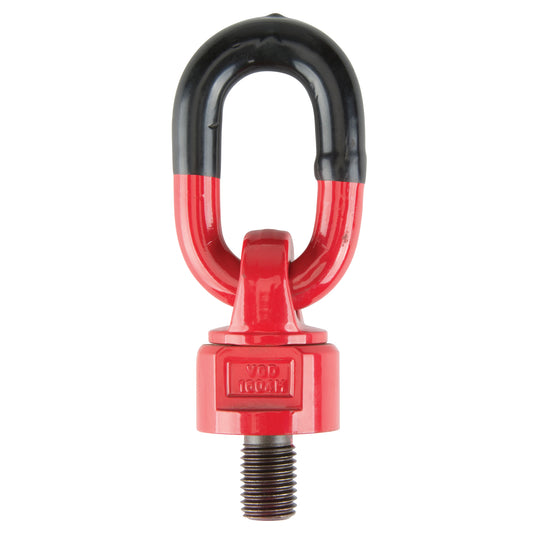 Lifting Swivel Hoist Rings, M30, 35 mm Thread Length, Alloy Steel