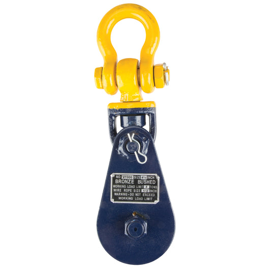 Block with Swivel Shackle