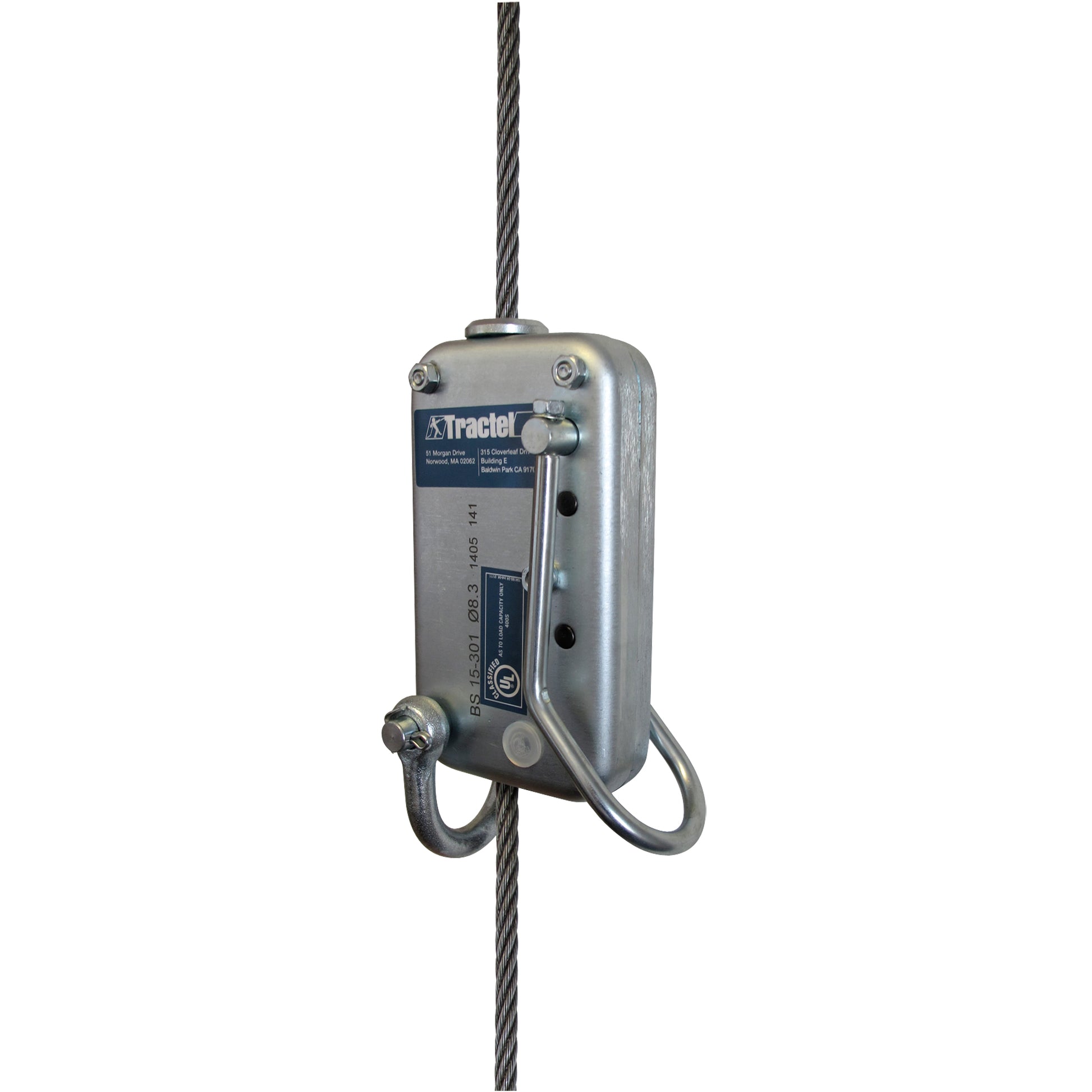 Blocstop® Wire Rope Safety Device BS 15.301